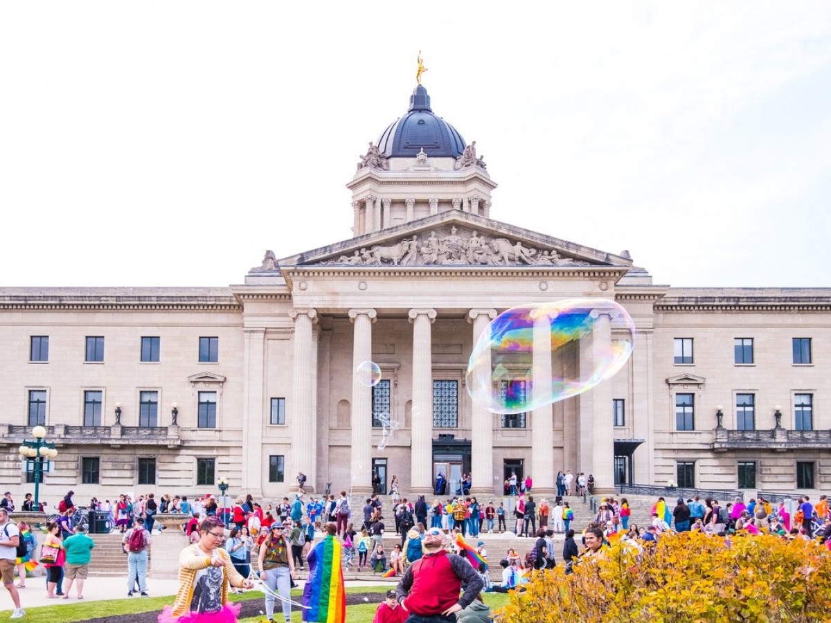 Winnipeg’s Pride Week Guide 2022  - Pride 2019 at the Legislative Building (Photo by Kristhine Guerrero)