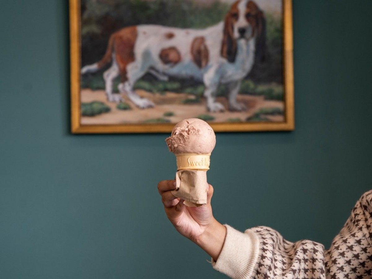 A 2023 Winnipeg ice cream guide - Dug & Betty's strawberry balsamic honey & black pepper ice cream (Abby Matheson) 