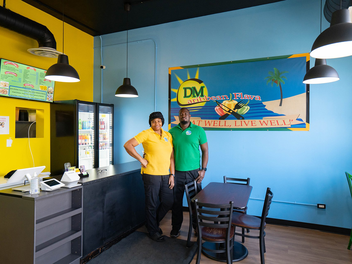 Mapping out the city’s culinary scene: Pt 3 – Go East - Darica & Marcel from D&M Caribbean Flava (photo Abby Matheson)