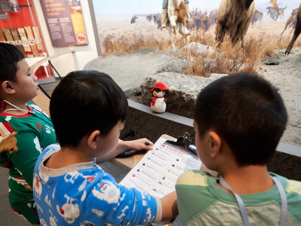 Manitoba Museum is the place to be this holiday season - Go on a scavenger hunt during Pyjama Days at the Manitoba Museum (photo by Ian McCausland)