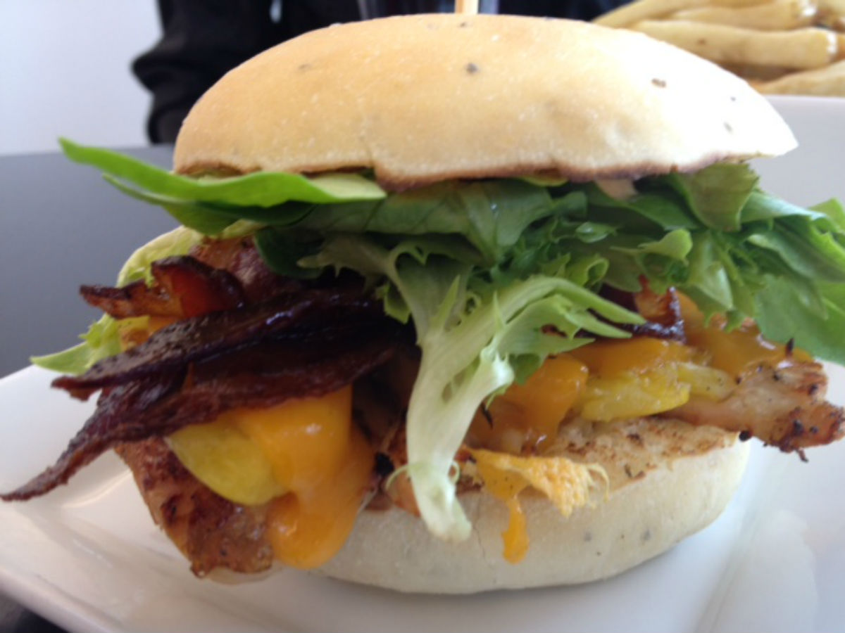 Winnipeg's Battle on the Bun - Crispy chicken, perfectly grilled bacon, sauced appropriately between the freshest buns on the block.