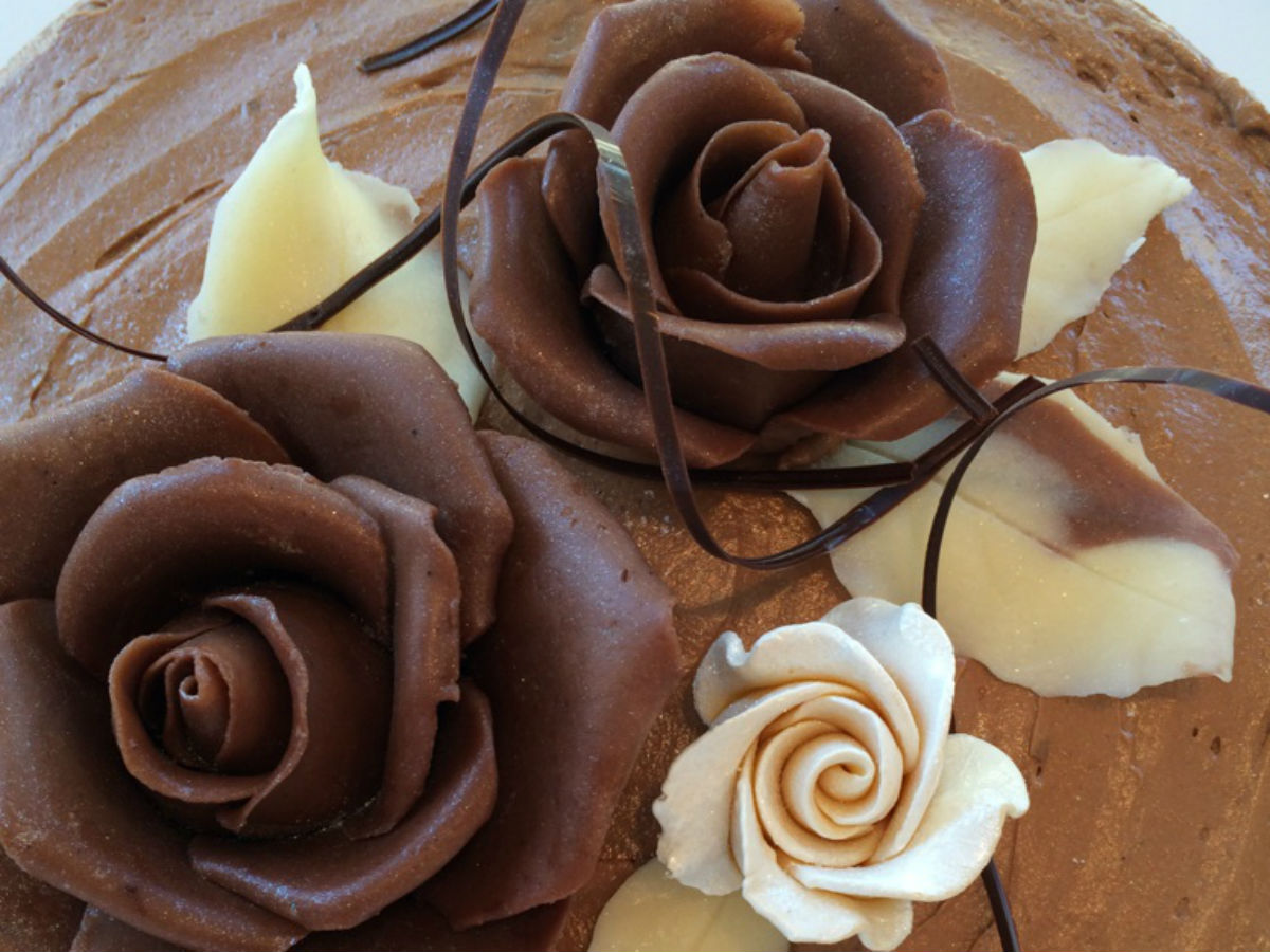 Chocolatier Constance Popp: New digs, same fantastic chocolate - Chocolate rose cake-to die for