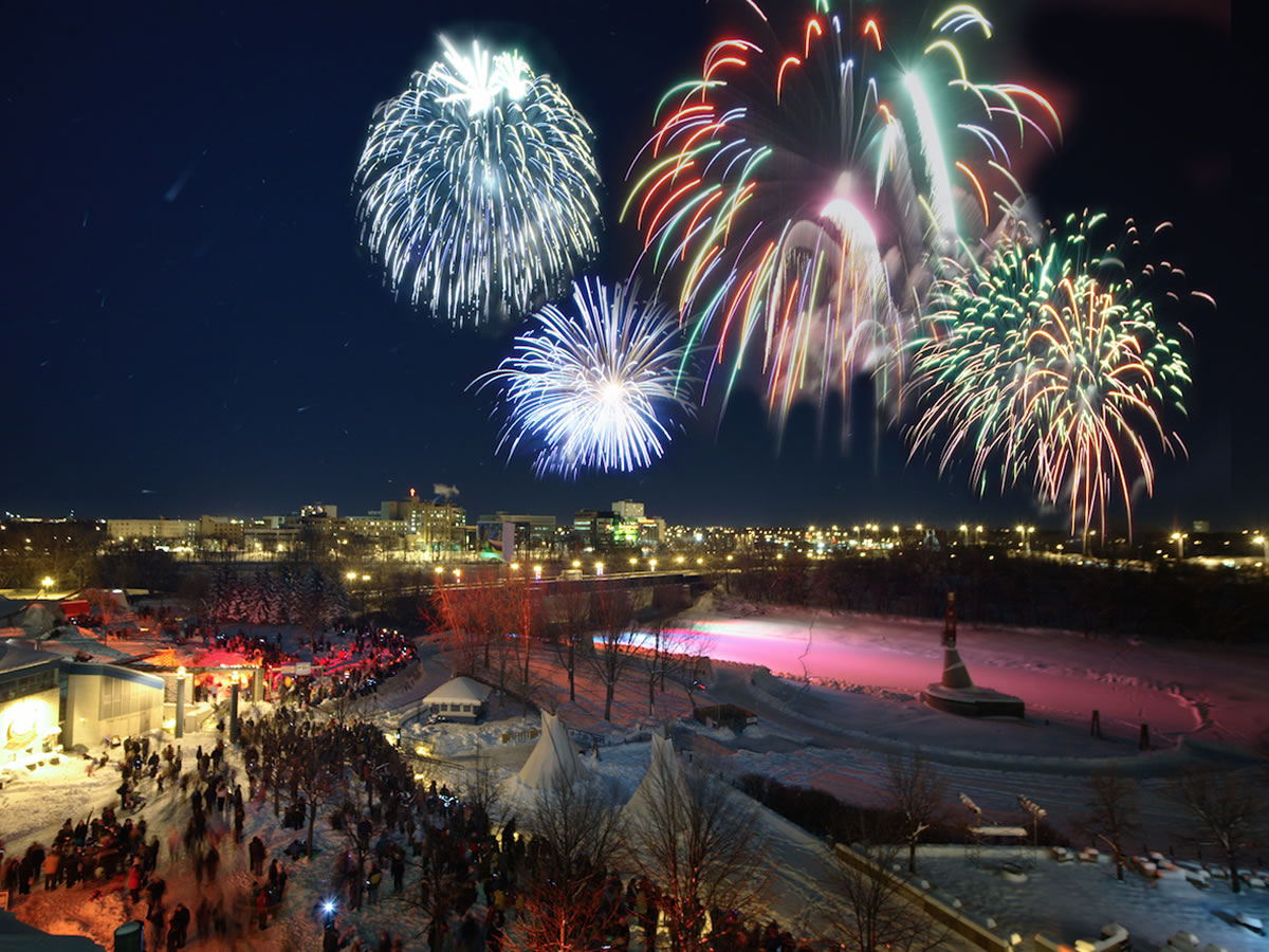 Winnipeg New Year's Eve guide to ring in 2017 - This year there will be two fireworks shows at The Forks