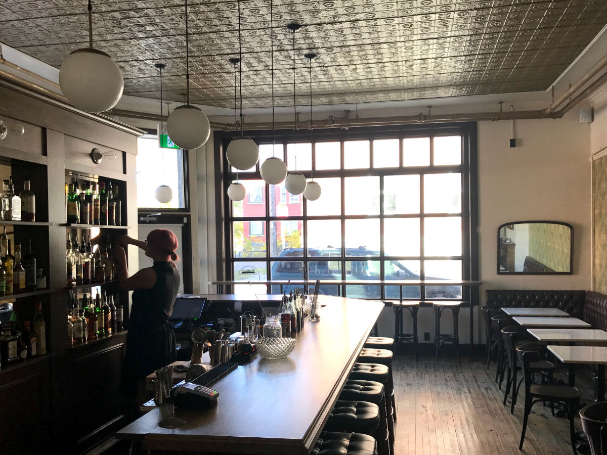Langside Grocery: charming old-new neighbourhood haunt has destination cocktail bar aspirations - The interior of Langside Grocery (PCG)