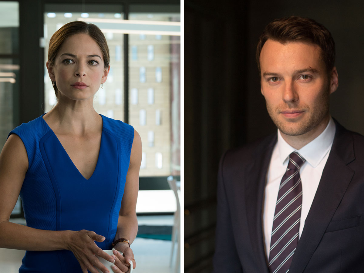 TV stars share their favourite Winnipeg landmarks - Kristin Kreuk stars as ‘Joanna Chang’ while Peter Mooney stars as 'Billy Crawford' in Season 2 of the legal drama Burden of Truth for CBC. Photos by Shauna Townley (L) and Steve Ackerman (R).