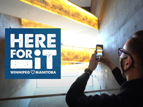 Here for It: The Canadian Museum for Human Rights
