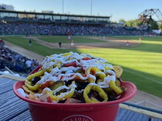 Take me out to the ball game... for all local food and beer