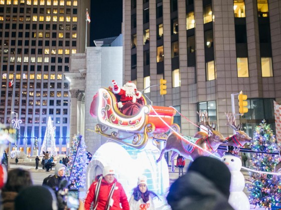 The Manitoba Hydro Santa Parade is back this month for the 111th time