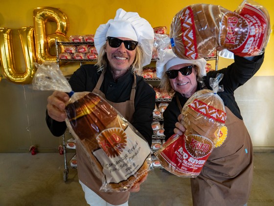 KUB Bakery is back under new celebrity owners Chip and Pepper - Pepper and Chip Foster buy KUB Bread (photo by Abby Matheson)