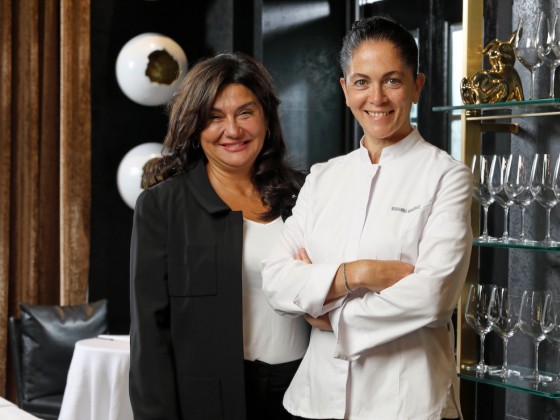 Vida Cucina Italia brings Michelin-starred dishes to Fort Garry Hotel  - Ida Albo and Rosanna Marziale in the Vida Cucina Italia kitchen (photo courtesy of The Fort Garry Hotel)