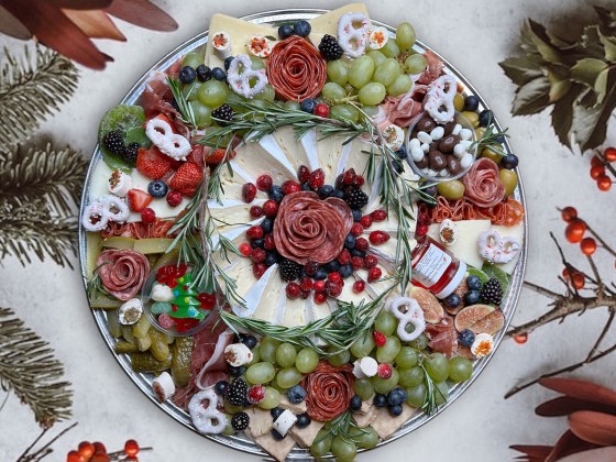 Winnipeg markets and producers that make for truly tasteful gifts  - Holiday Sharecuterie board (photo courtesy of Sharecuterie) 