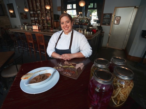 WATCH: Chef Melissa Makarenko dishing it up at Peasant Cookery