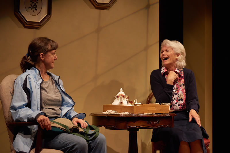 Ellen Peterson and Barbara Gordon in Small Things, which runs until November 2 (Bruce Monk)