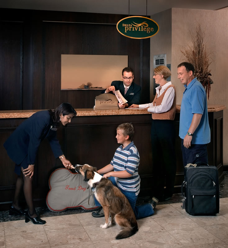 Winnipeg's Delta Hotel is known for its dog friendly services