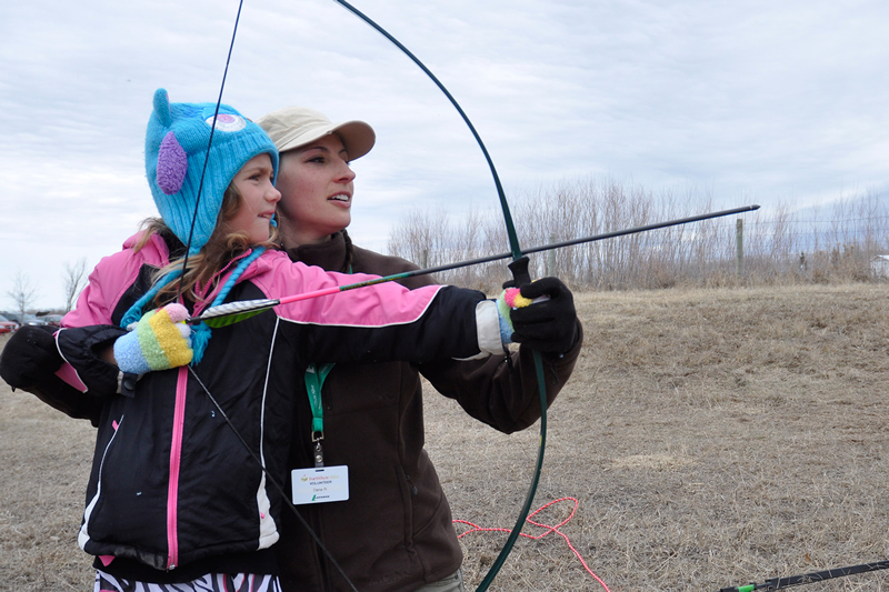 The Hunger Games has made archery a popular new sport for young girls (Stan Swanson) 