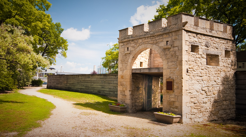 Upper Fort Garry's Governor's Gate (Ryan McBride)