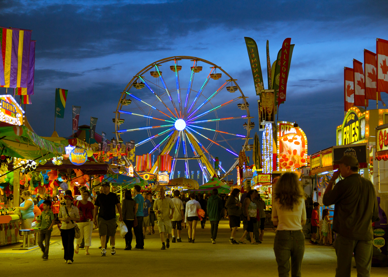 The Red River Ex Midway (photo by John Slipec)