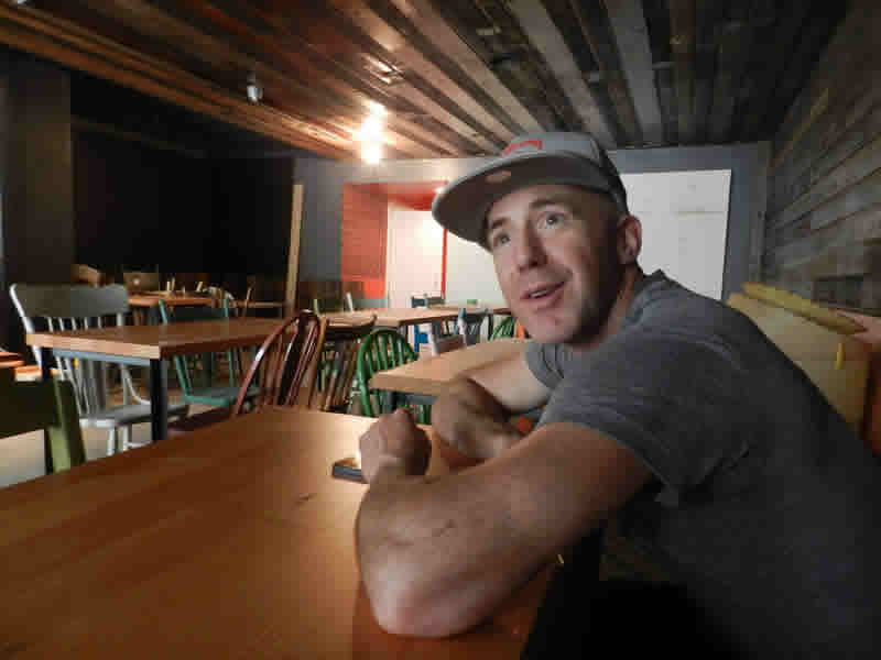 Ace Burpee, co-owner of Local Burger