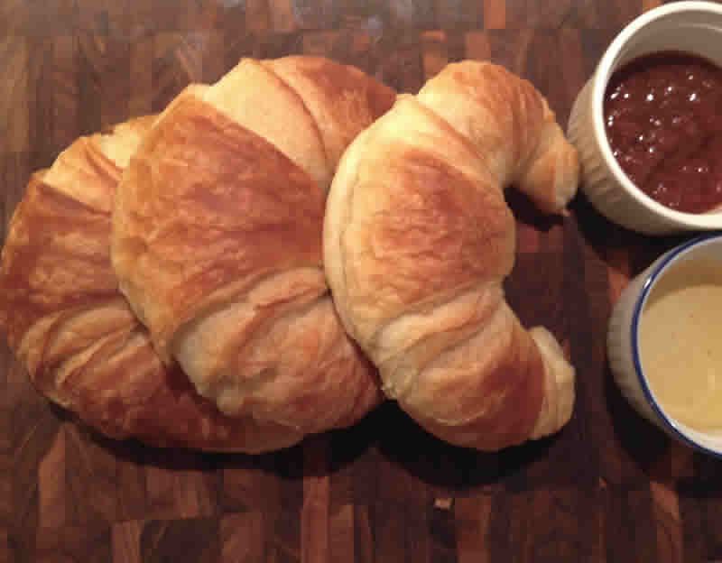 Le Croissant, the star of the show. (photo by robin summerfield.)