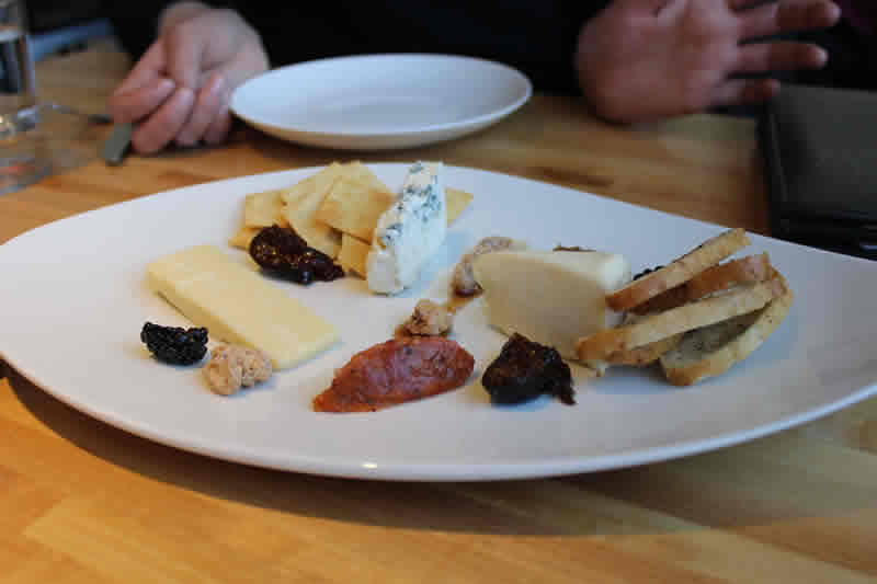 Behold a beautiful plate of cheese, The Cornerstone. (Photo by Robin Summerfield.) 