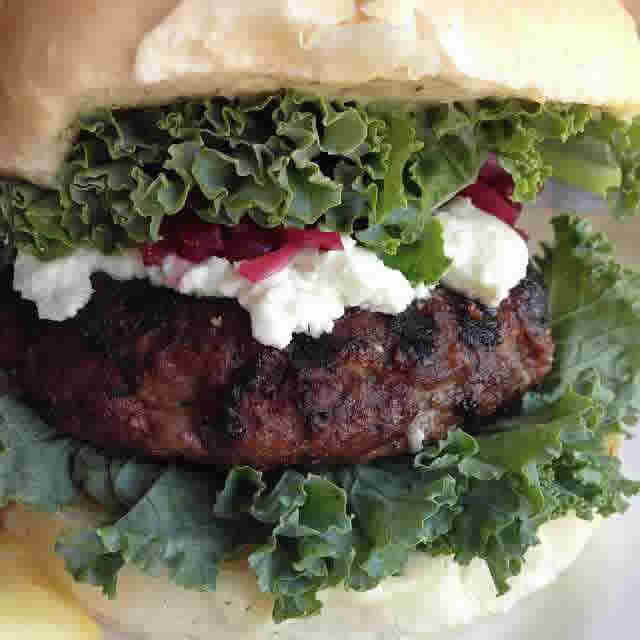 The Baba Burger by Dessert Sinsations. (Photo courtesy Dessert Sinsations.)