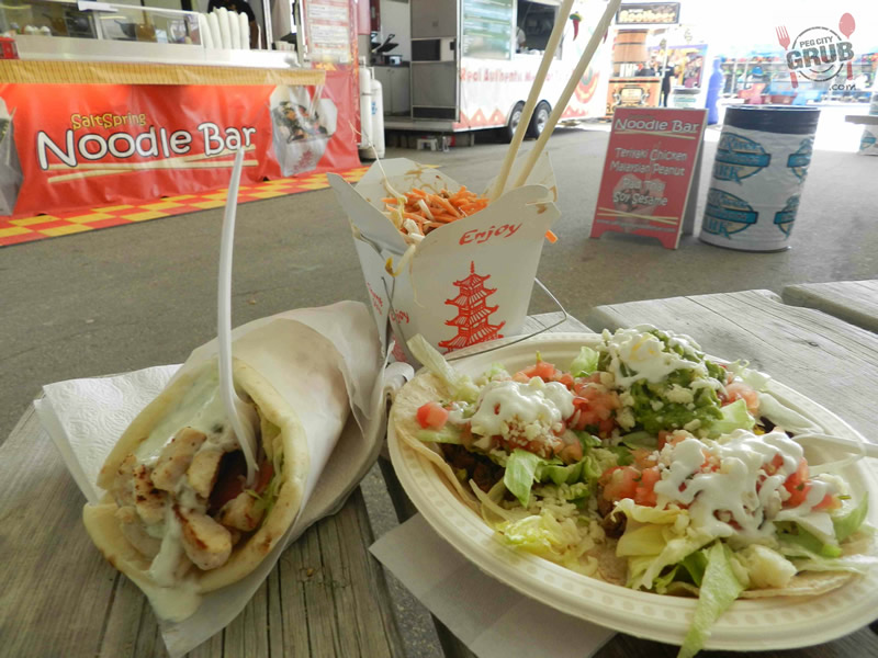 Healthy eats at the Red River Ex's The Expressway. (Photo by Robin Summerfield.)
