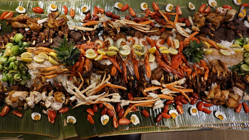 Kamayan Dinner(to eat with your hands)