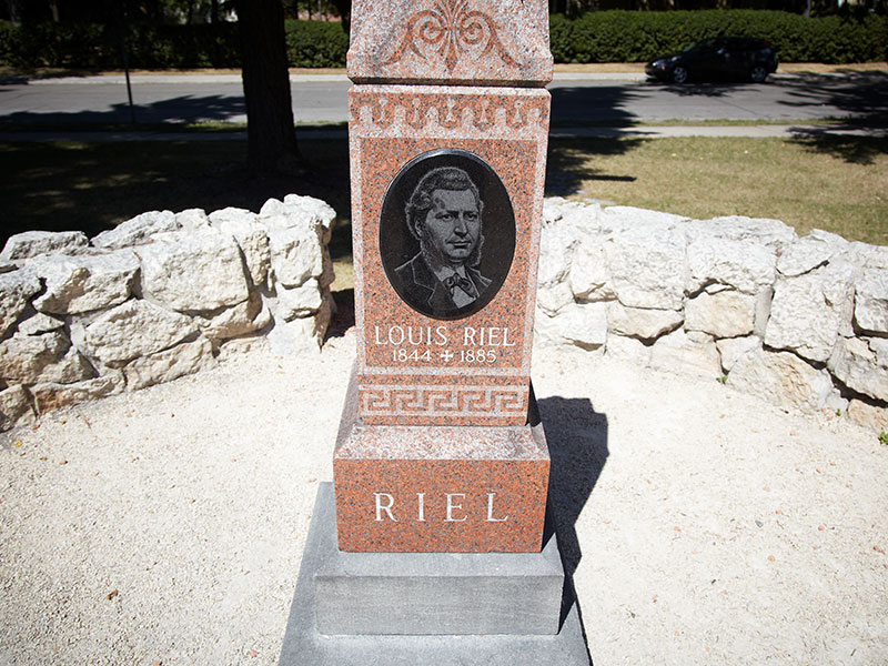 Louis Riel gravesite and Riel House National Historic Site