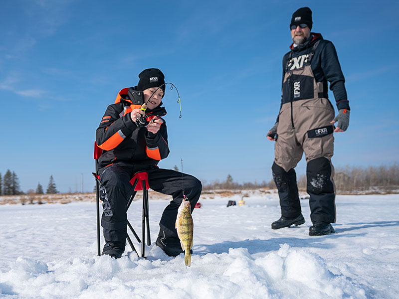 Snowshoeing & Ice Fishing at FortWhyte Alive