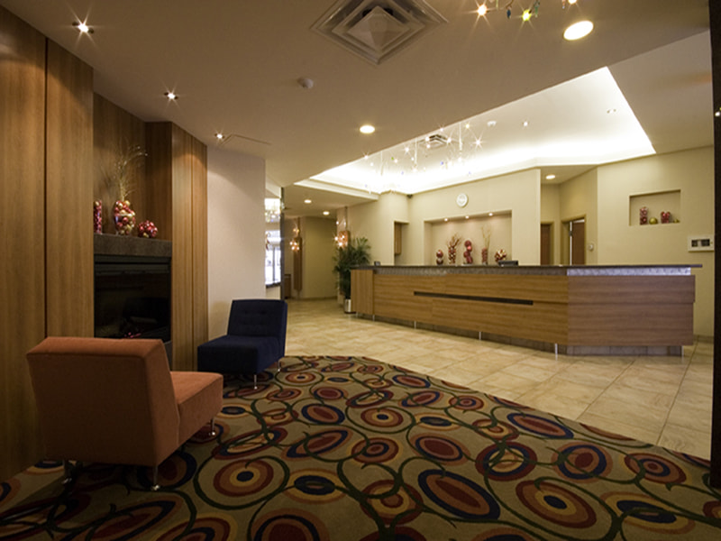 front lobby